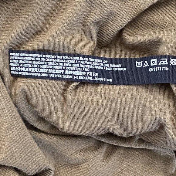 Free People Movement Women's Army Green Nantucket Fleece Plush Relaxed Slouchy L - Picture 12 of 13